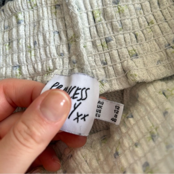 floral two piece pj set - Picture 3 of 3